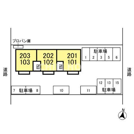 グランドゥールの区画図|当社、チルホームのHPもご覧ください(^^)/物件情報多数♪
