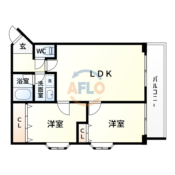 ビラ小松の間取り|ビラ小松　間取り