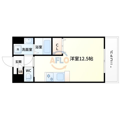グルーヴ江坂の間取り|間取り