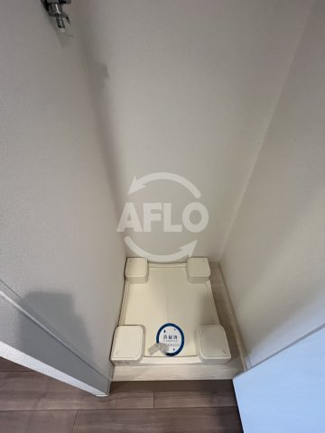 ディームス江坂の洗面所|ディームス江坂　洗濯パン