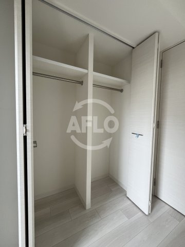 エスレジデンス新大阪リッシュの収納|S-RESIDENCE新大阪Rish　クローゼット