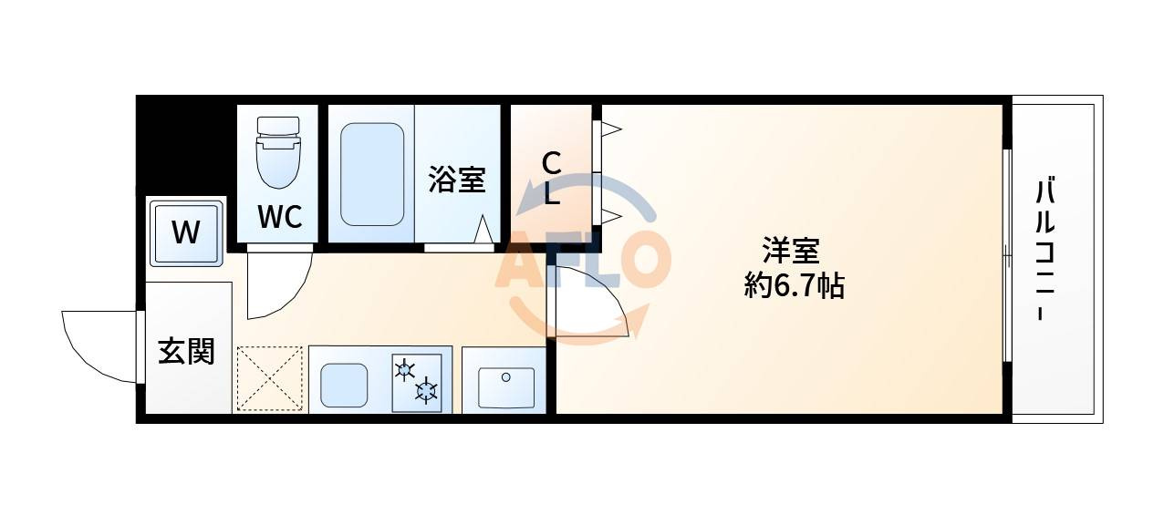 フローライト新大阪の間取り|フローライト新大阪　間取り