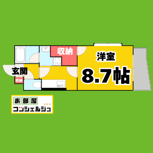 ハーモニー星崎の間取り
