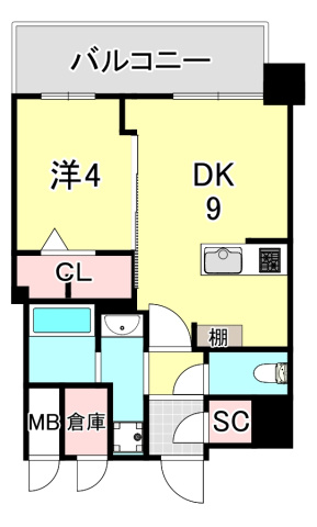 NEコート甲南町の間取り