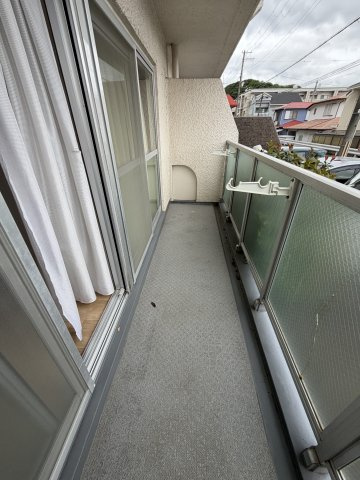 潮見台マンションのバルコニー