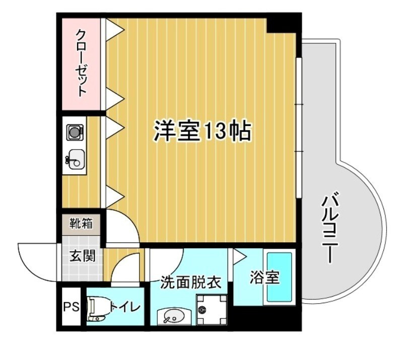 モアフィールド天神南の間取り