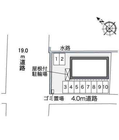 レオパレス桜の区画図
