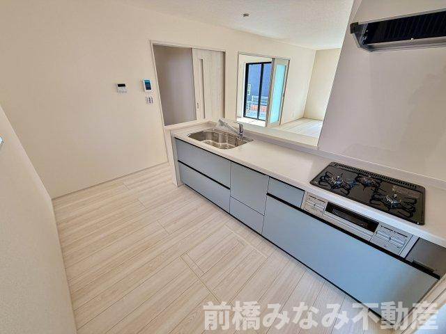 【新築】前橋市富士見町時沢第3　５号棟(全１１棟)　クリエートの家　新築建売分譲のキッチン|キッチンです