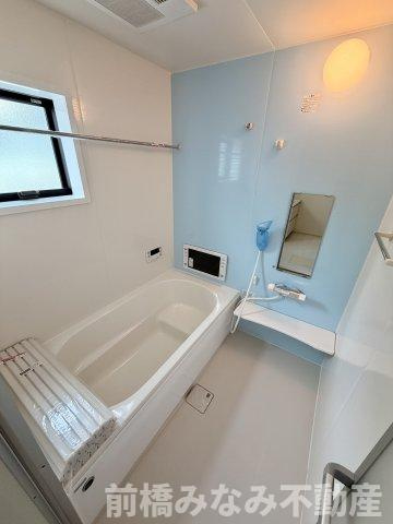 【新築】前橋市富士見町時沢第3　５号棟(全１１棟)　クリエートの家　新築建売分譲の浴室|お風呂で日々の疲れを落としましょう