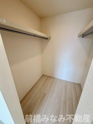 【新築】前橋市富士見町時沢第3　５号棟(全１１棟)　クリエートの家　新築建売分譲の収納|大きなスペースがあり、収納には困りません