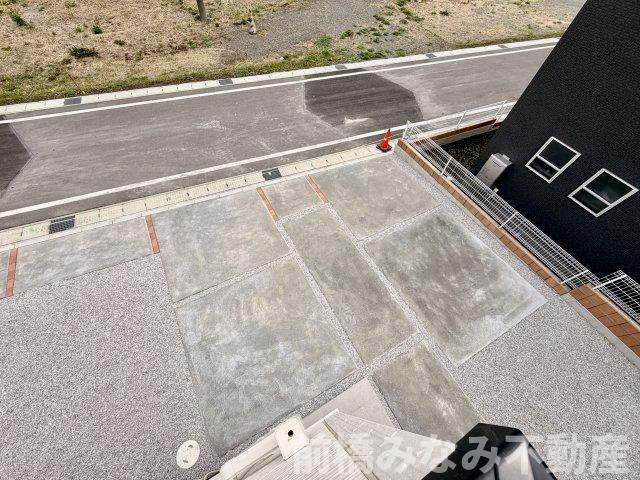 【新築】前橋市富士見町時沢第3　５号棟(全１１棟)　クリエートの家　新築建売分譲の駐車場|駐車スペースもあります