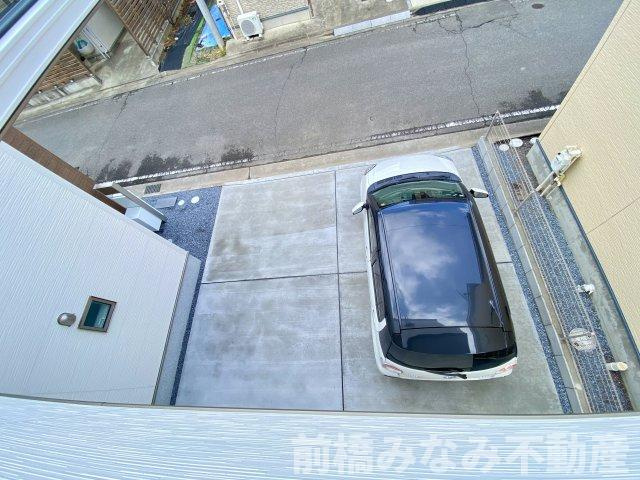 【新築】前橋市六供町1丁目1期　限定1棟　リナージュ　新築建売の駐車場|駐車スペースもあります