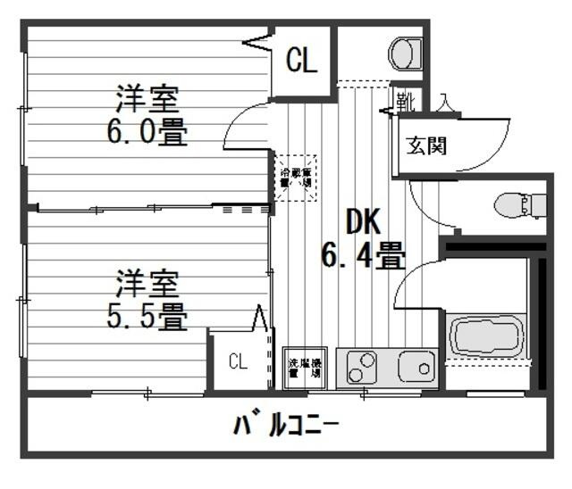 【間取り】 | エクセルピア東蒲田