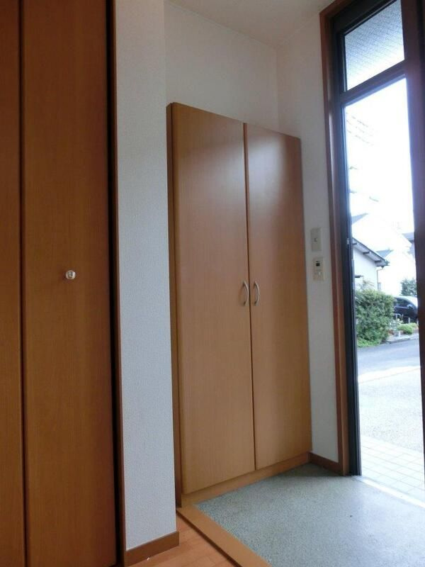 リバーパーク　B棟の玄関