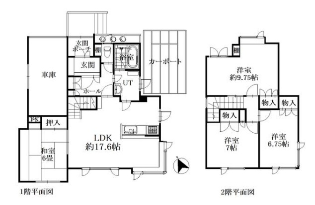 上野幌1条6丁目の間取り