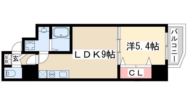 【間取り】 | セレニテ江坂四番館