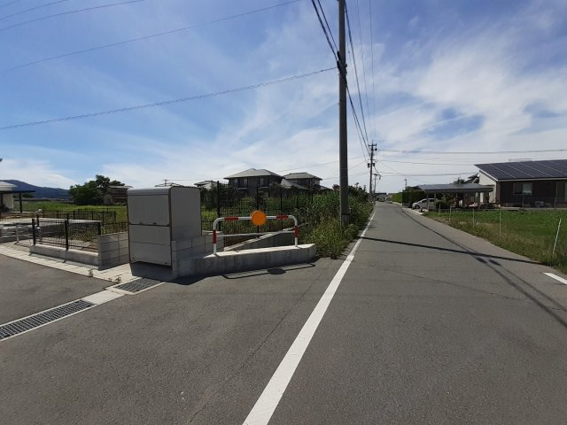 宇土市岩古曽町の売地の地図|分譲地入り口前道路