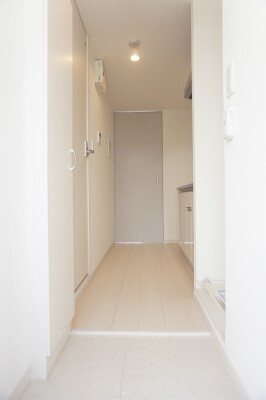 ゆったりとした玄関です