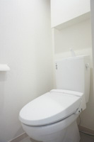 コンパクトで使いやすいトイレです