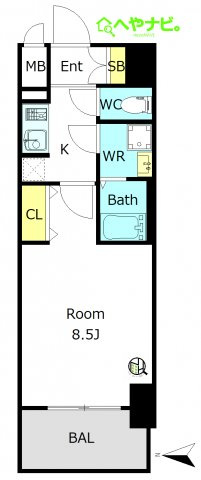 【間取り】 | S-RESIDENCE金山West