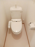 清潔感のあるトイレです