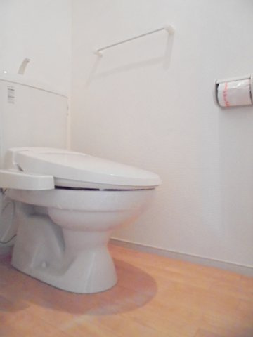 ゆったりとした空間のトイレです
