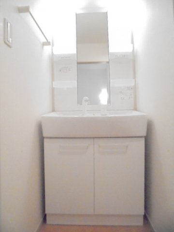 忙しい朝には欠かせない洗面所です