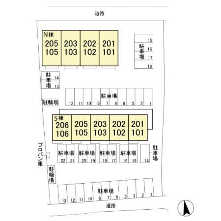 ブライトグローブ　　Ｎの区画図|他社様掲載物件もまとめてご紹介、ご案内可能です(^^)/