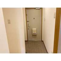 シンプルで使いやすい玄関です