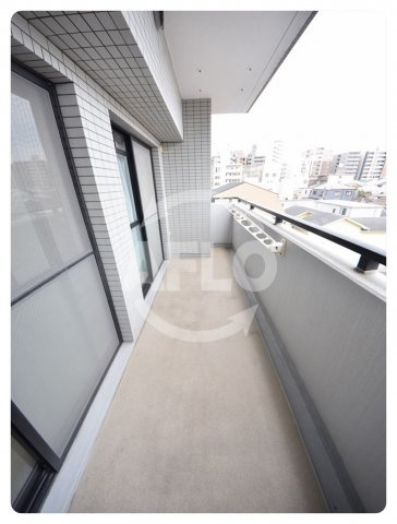 グレイスコート上本町　中央小学校区のバルコニー|グレイスコート上本町　バルコニー