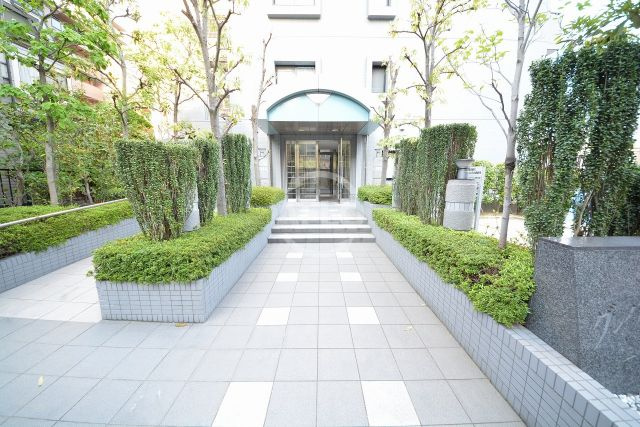 グレイスコート上本町　中央小学校区のエントランス|グレイスコート上本町　エントランス