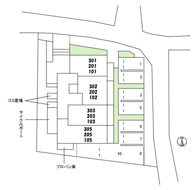 【駐車場】 | モンターニュ