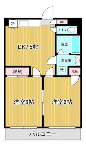 【間取り】 | 第一レイクマンション