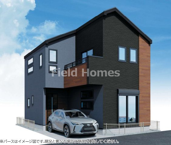 海老名市柏ケ谷４丁目新築戸建て　1期1号棟の外観|外観イメージ「海老名市柏ケ谷4丁目新築戸建て　1号棟」