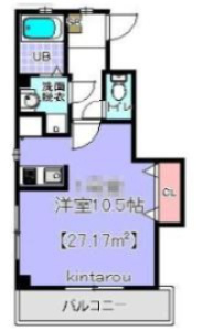 メゾン　ド　ソレイユの間取り