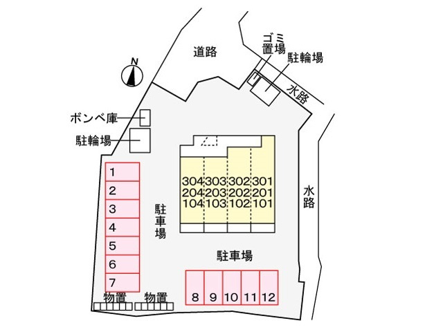 アガパンサス　Ⅱの区画図