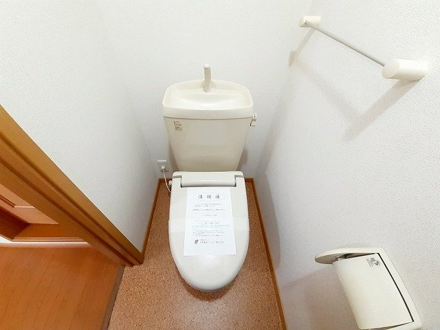 【トイレ】 | ジュネス馬場Ａ | 落ち着いた色調のトイレです