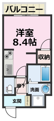 EXCEED御所東（エクシード御所東）の間取り