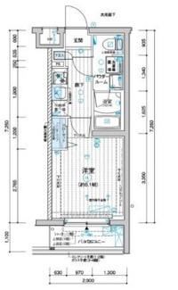 【間取り】 | メインステージ立川Ⅲ | 間取りです。