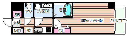 【間取り】 | ES-Grande大阪福島