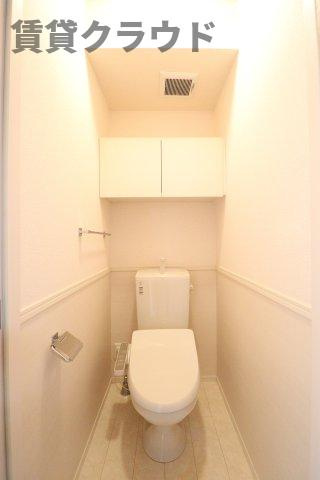 レーヴのトイレ|落ち着いたトイレです