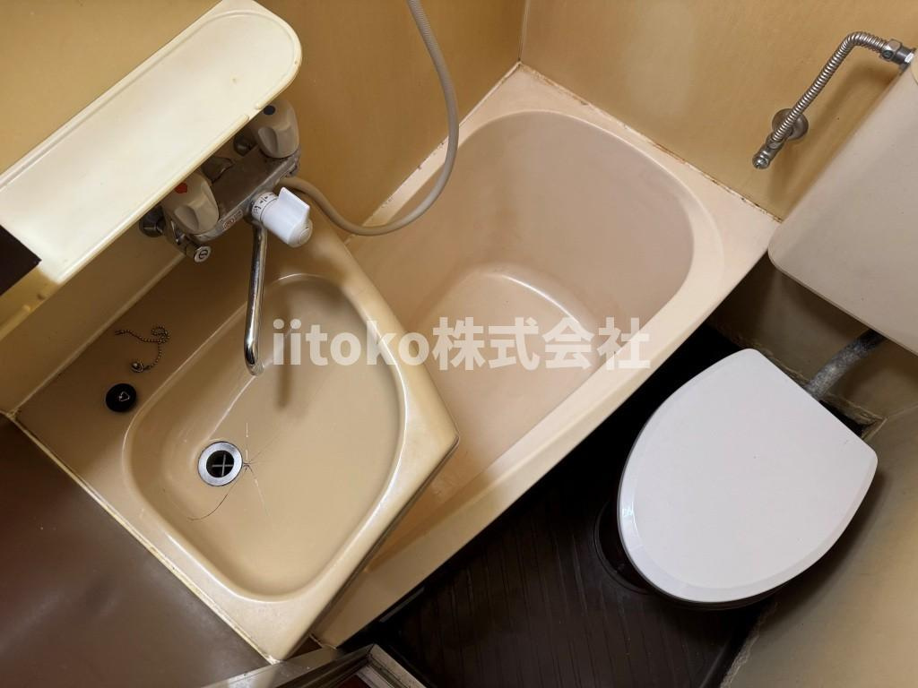クロノス浅草の浴室