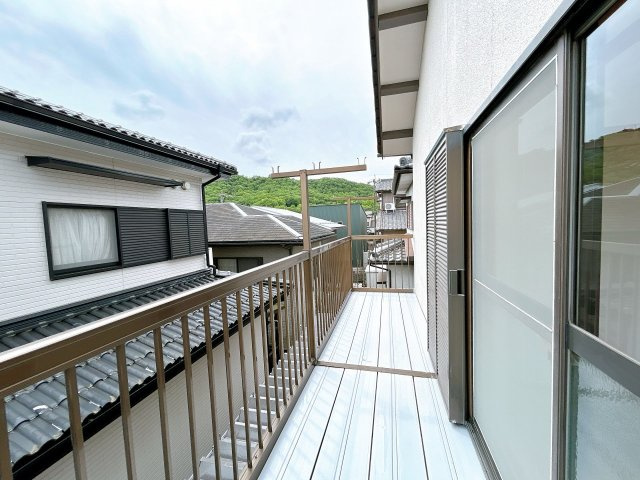 リフォーム中古戸建　各務原市鵜沼丸子町2丁目　昭和55年築のバルコニー