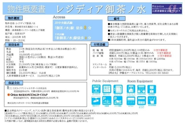 レジディア御茶ノ水
