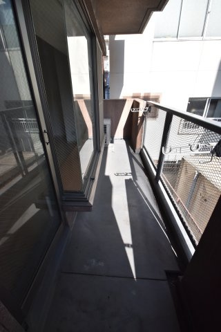 大阪市城東区蒲生２丁目の賃貸マンションのバルコニー
