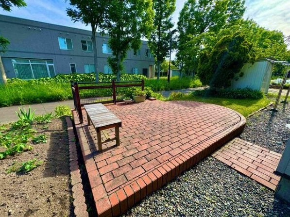 あいの里4条3丁目の庭