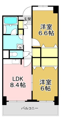 ミレニアム須崎の間取り