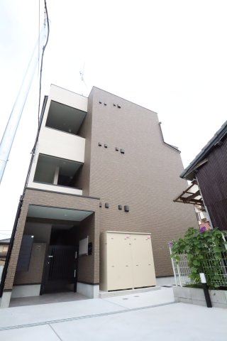 大阪市城東区今福南２丁目のアパートの外観