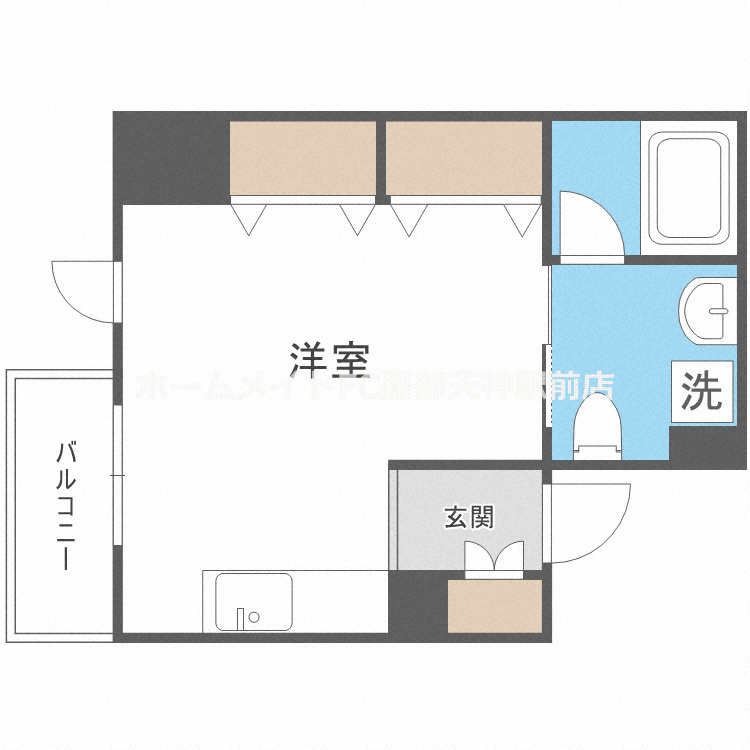 フロンティアゲート淀川の間取り
