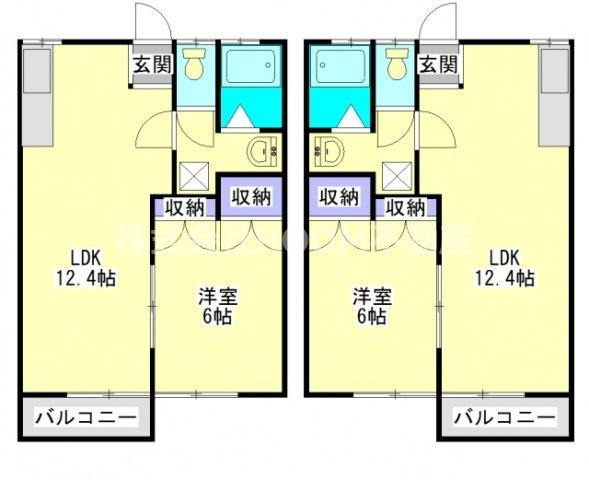 クレス中村の間取り